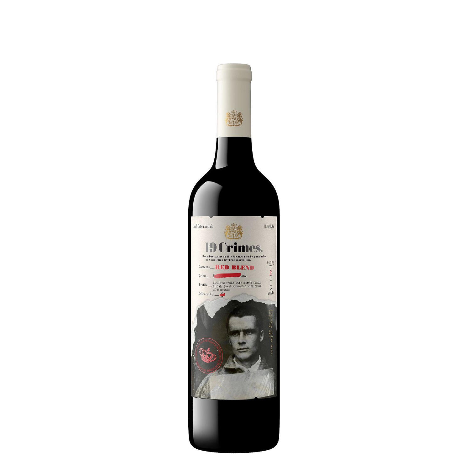 19 Crimes Red Blend Wine - 750ml Bottle