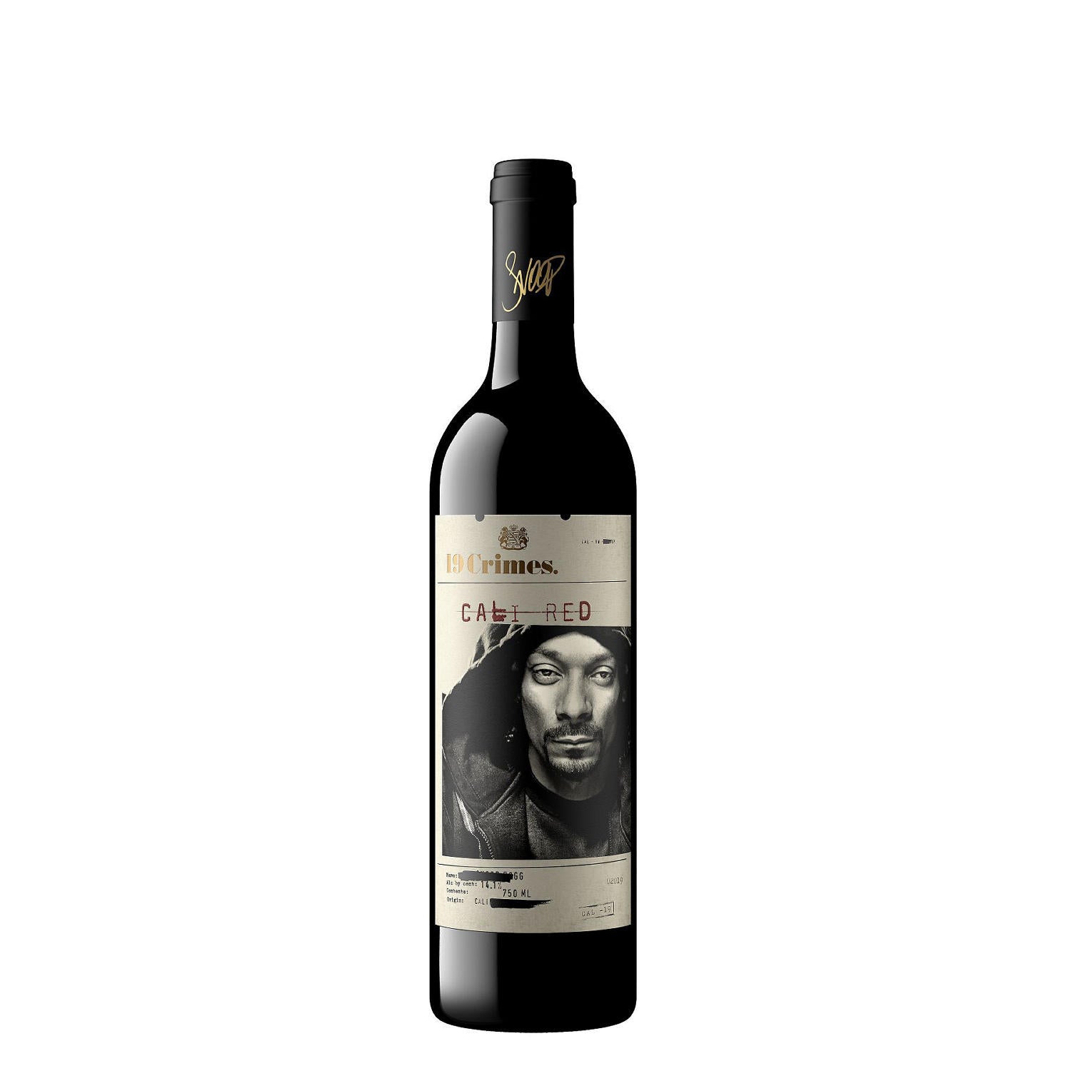 19 Crimes Snoop Cali Red Blend Wine - 750ml Bottle