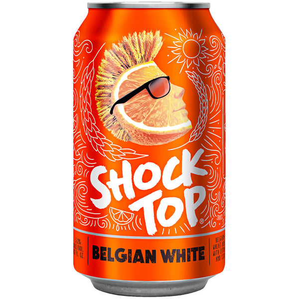 Shock Top Belgian White Wheat Ale Beer - 15pk/12 fl oz Cans
