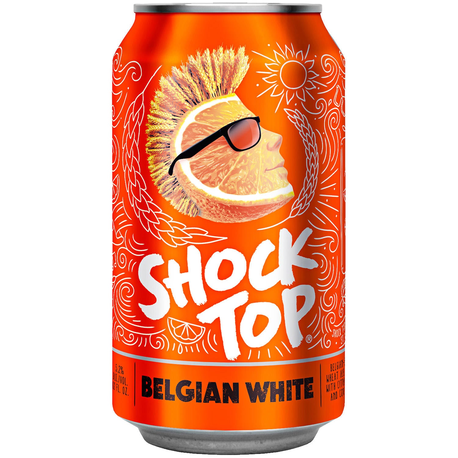 Shock Top Belgian White Wheat Ale Beer - 15pk/12 fl oz Cans