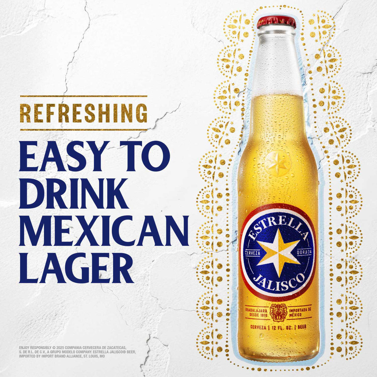 Estrella Jalisco Beer - 12pk/12 fl oz Bottles