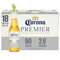 Corona Premier Mexican Lager Beer, 18 pk 12 fl oz Bottles, 4.0% ABV