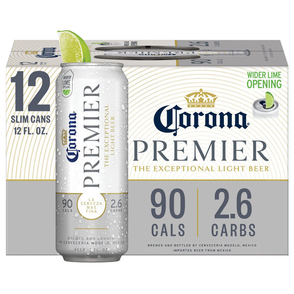 Corona Premier Beer - 12pk / 12 fl oz Cans
