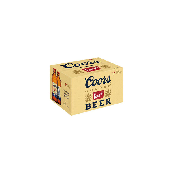 Coors Banquet Beer - 12pk/12 fl oz Bottles