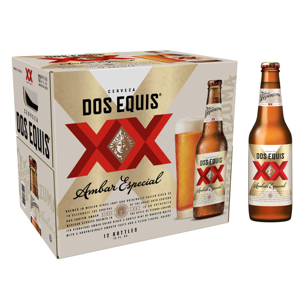 Dos Equis Amber Beer - 12pk/12 fl oz Bottles