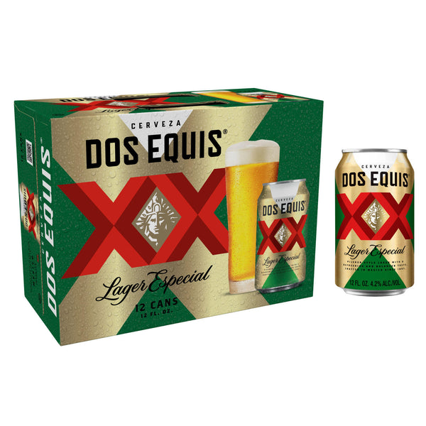 Dos Equis Lager Especial Beer - 12pk/12 fl oz Cans