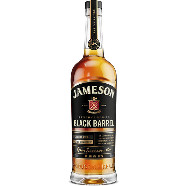Jameson Irish Whiskey Ireland Black Barrel 1L Bottle