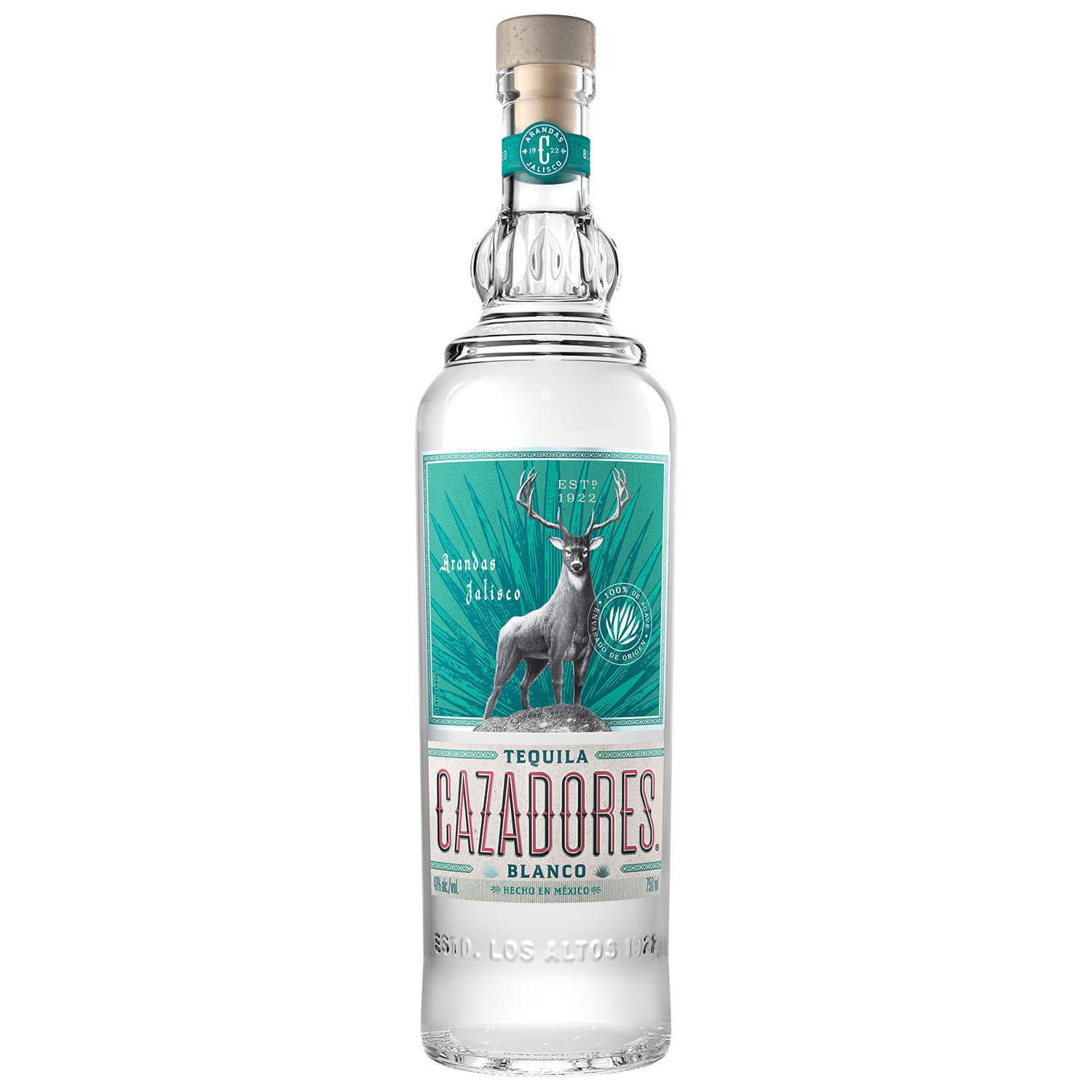 Cazadores Blanco Tequila, 750 mL