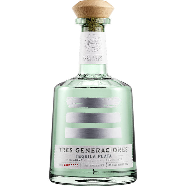 Tres Generaciones Certified Organic Plata Tequila, 750.0 ML