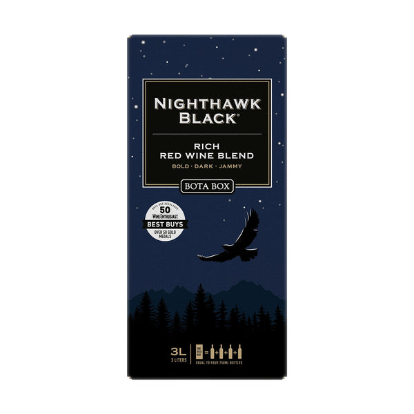 Nighthawk Black Red Wine Blend by Bota Box, 3L