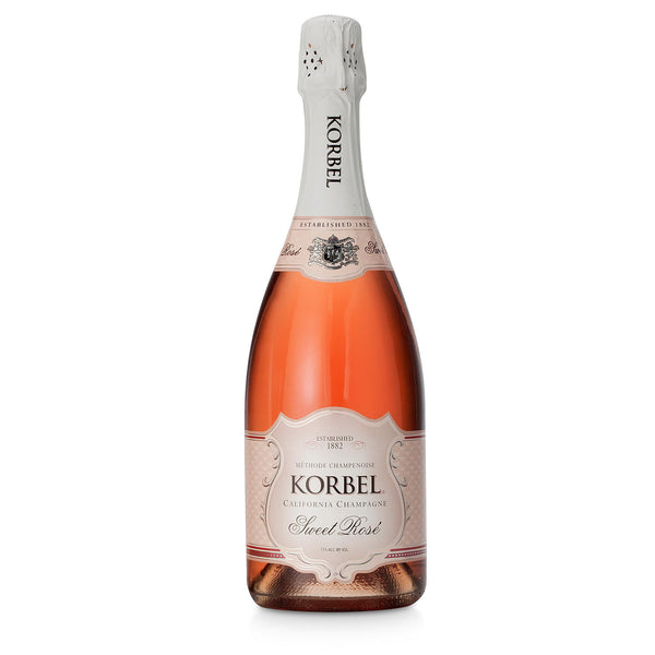 Korbel Sweet Rosé Wine - 750ml Bottle