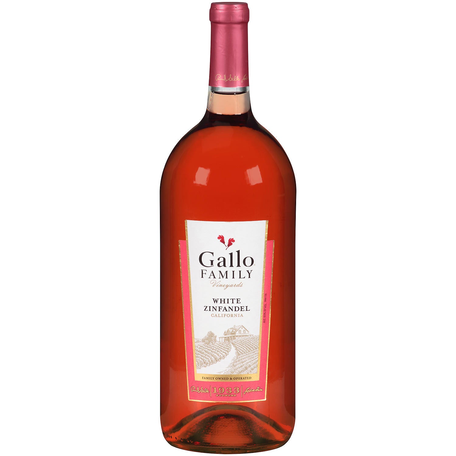 Gallo Family Vineyards White Zinfandel Wine 1.5 L