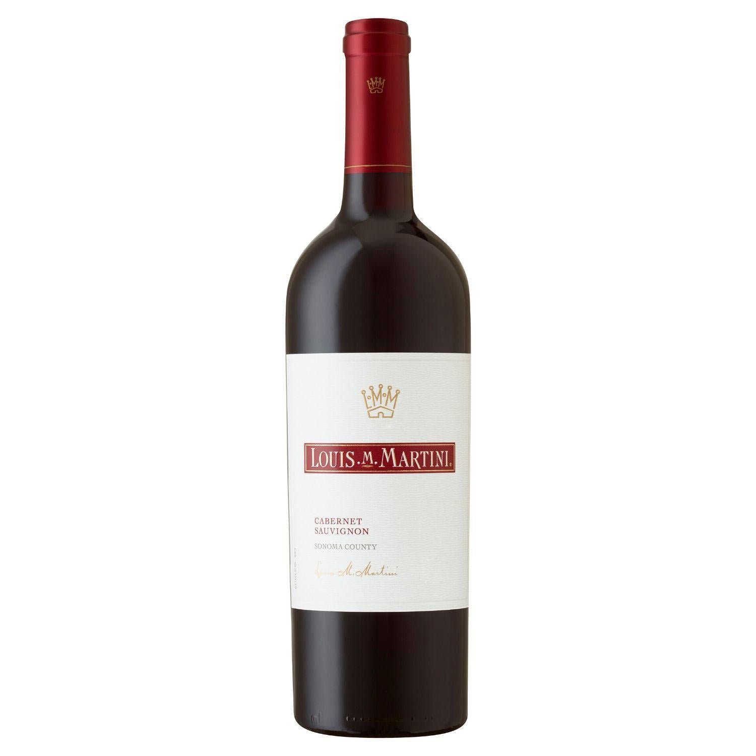 Louis Martini Sonoma Cabernet Sauvignon, Red Wine, 750 mL