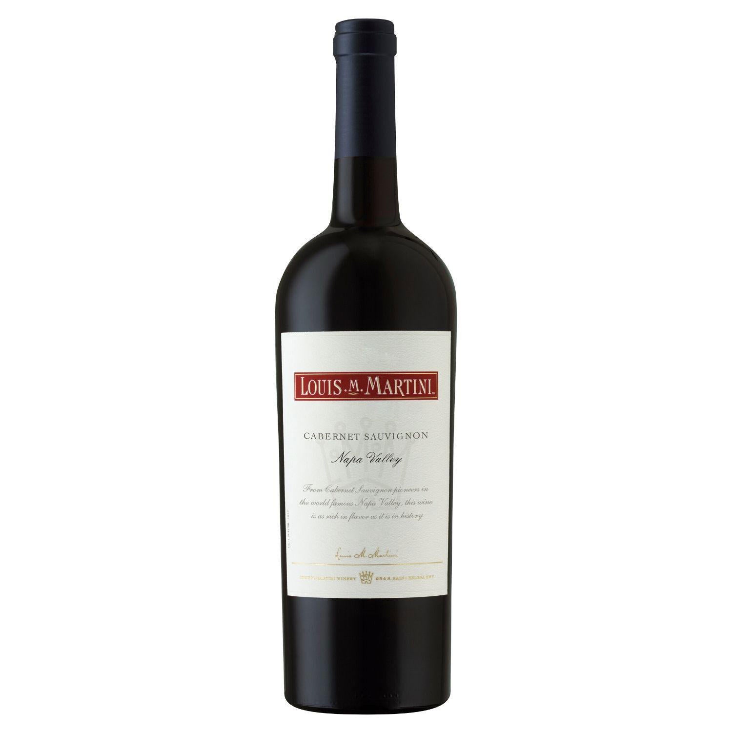 Louis Martini Napa Cabernet Sauvignon Wine, 750 mL