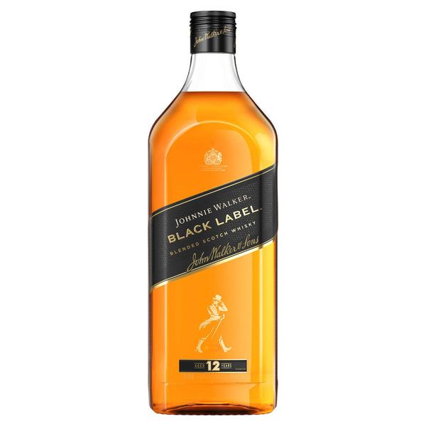 Johnnie Walker Black Label Blended Scotch Whisky, 1.75 L (80 Proof)