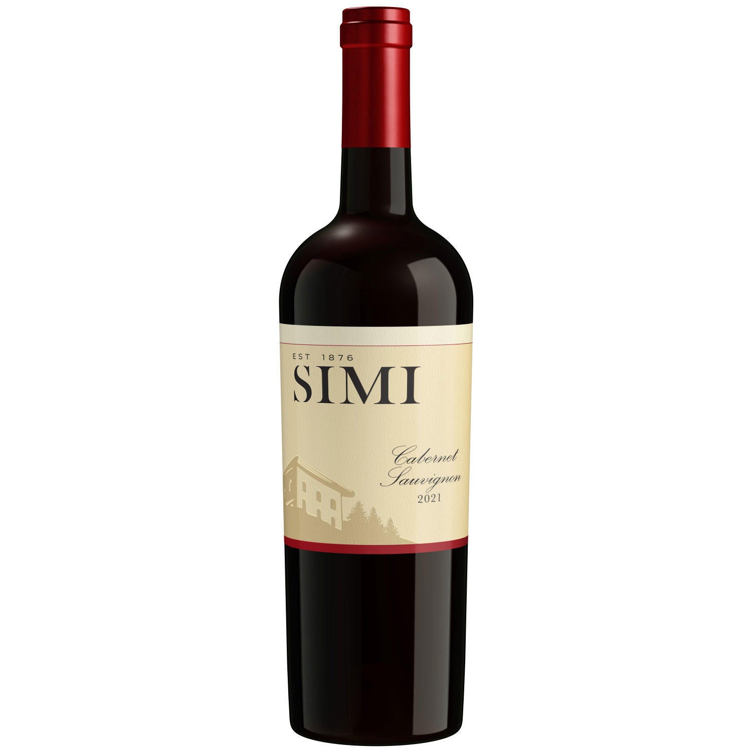 SIMI Sonoma County Cabernet Sauvignon, Red Wine, 750 mL Bottle