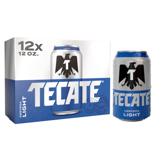 Tecate Light Beer - 12pk/12 fl oz Cans