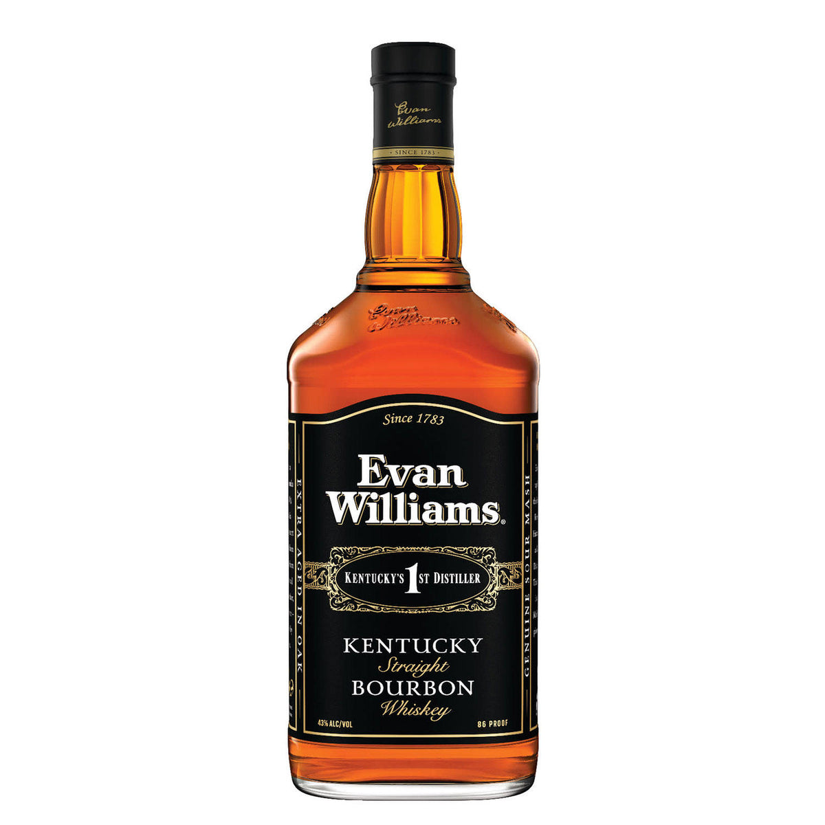 Evan Williams Whiskey Kentucky Straight Bourbon, 1.75 L