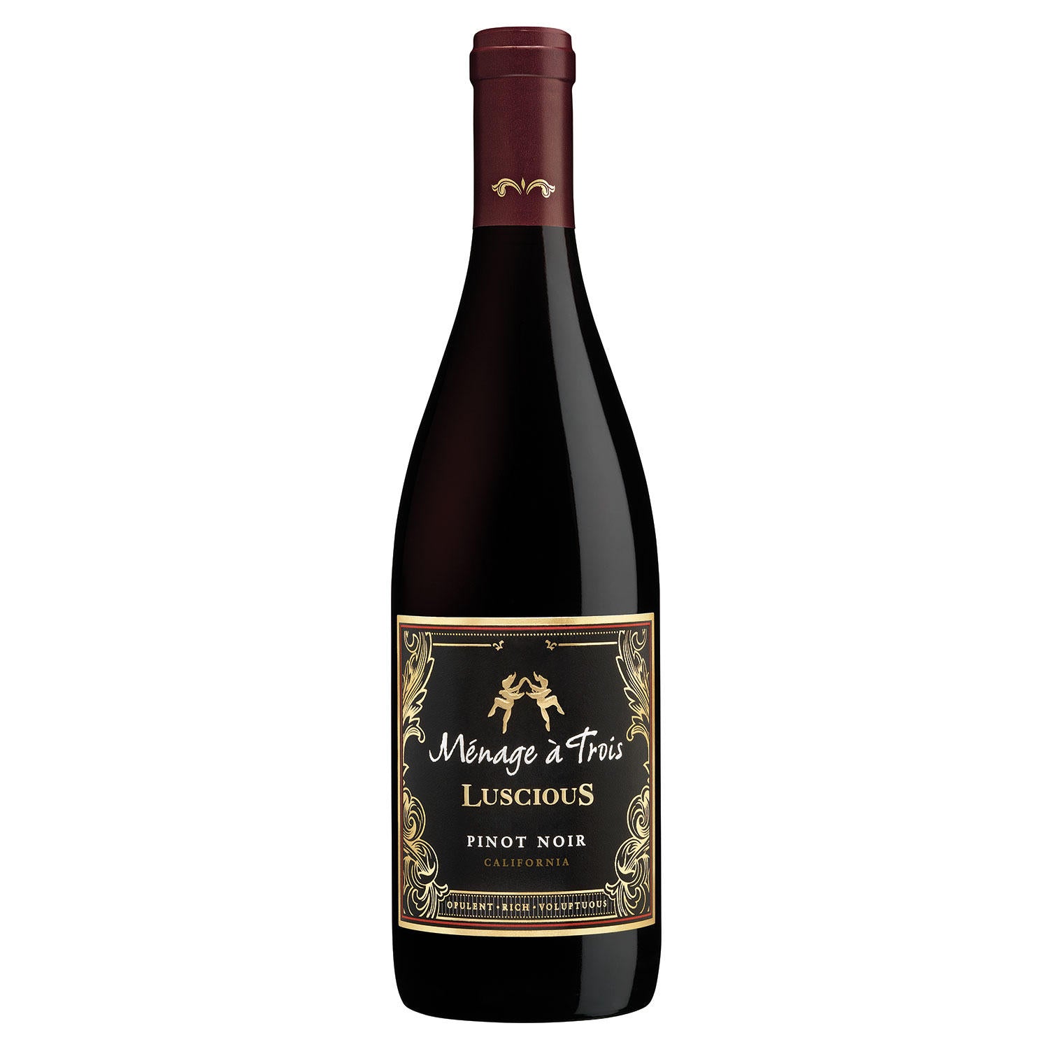 Menage A Trois Luscious Pinot Noir Red Wine 750 ML