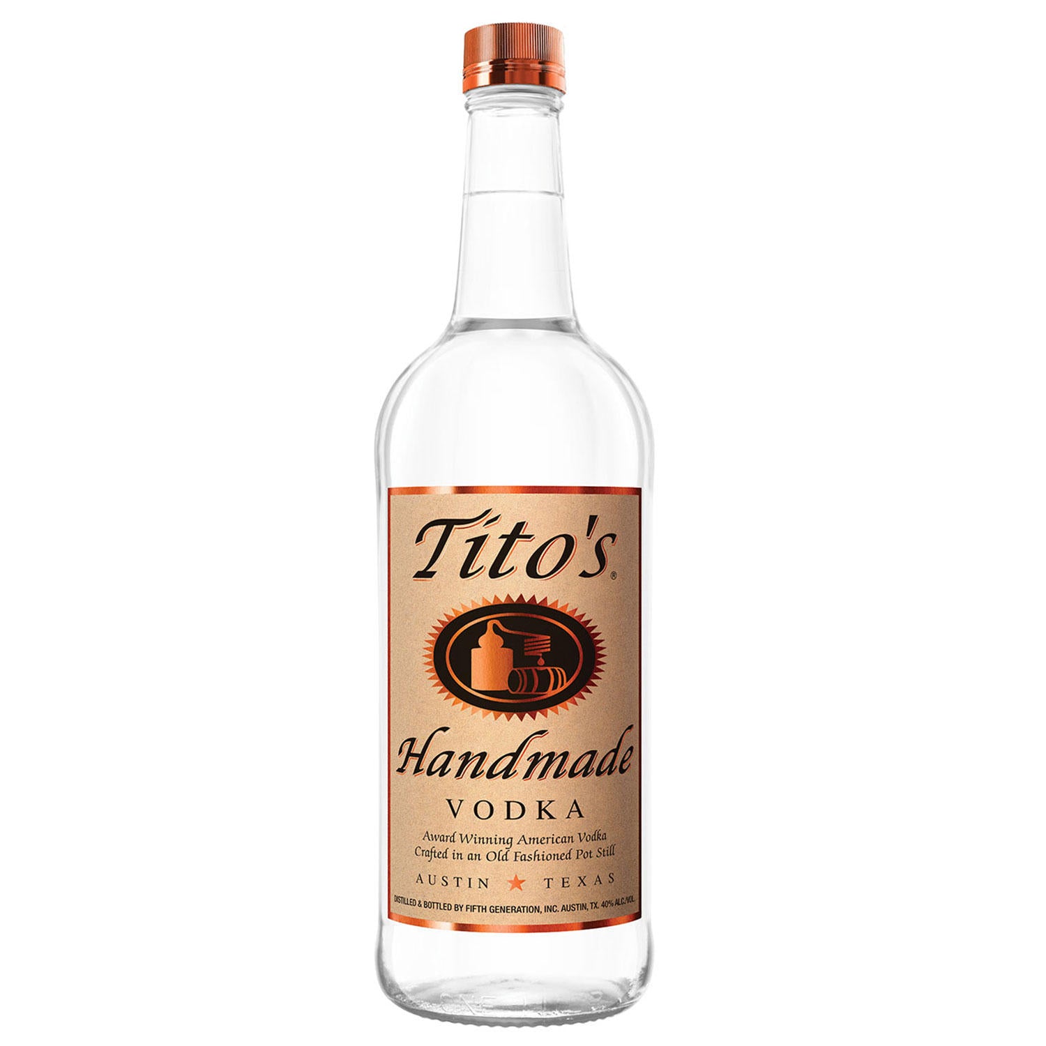 Tito's Vodka Titos Handmade Vodka, 1 L