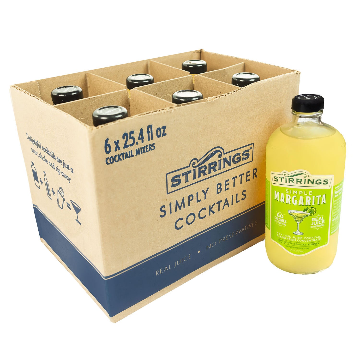 Stirrings Margarita Mix  750ml