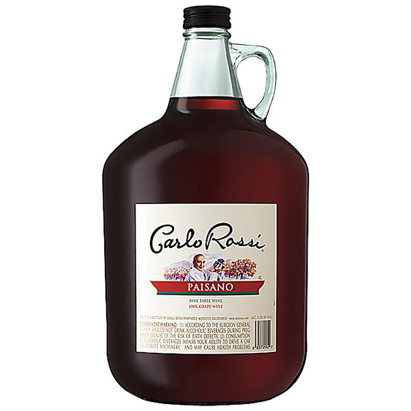 Carlo Rossi Paisano Red Wine, 4 L