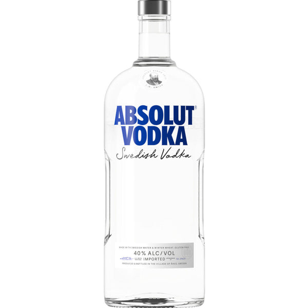 Absolut Vodka Sweden Original 1.75L Bottle