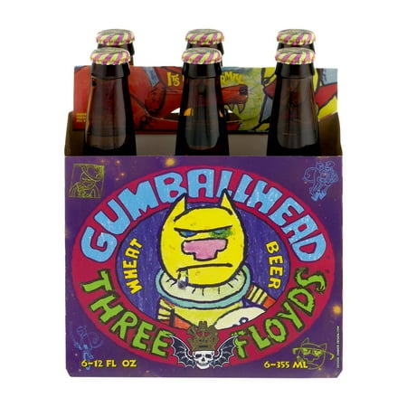 Three Floyds Gumballhead Wheat Beer - 6 PK, 12.0 FL OZ