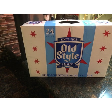 Old Style Light Beer, 24 pack, 12 fl oz
