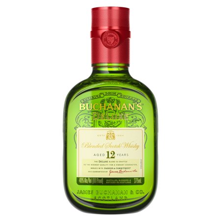 Buchanan's DeLuxe Aged 12 Years Blended Scotch Whisky, 375 mL (80 Proof)