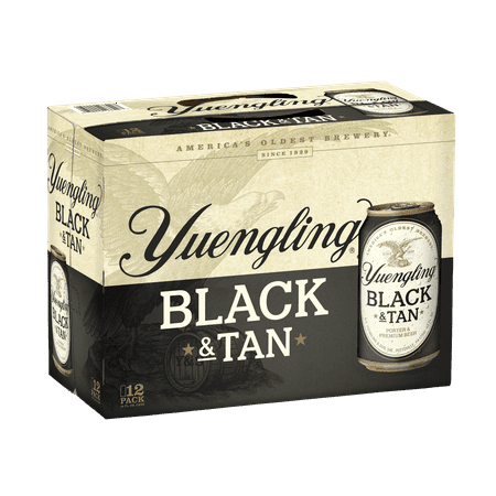 Yuengling Black & Tan, 12 Pack Beer, 12oz Cans