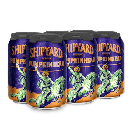 Shipyard Brewing Seasonal Pumpkinhead Ale, 6 pack, 12 fl oz cans