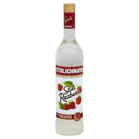 Stolichnaya Stoli Raspberry Vodka, 750 mL