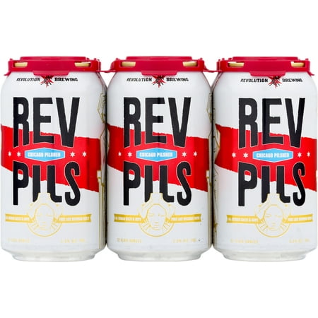 Revolution Brewing, Revolution Brewing Rev Pils Chicago Pilsner - 6 PK