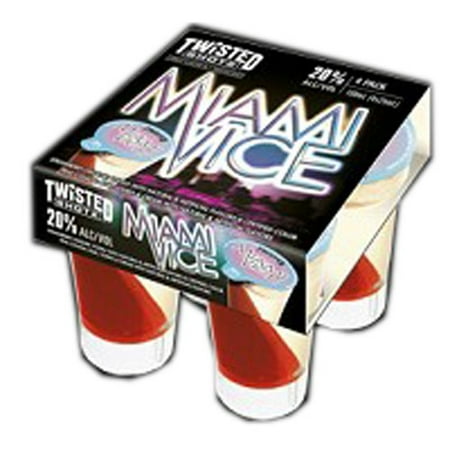 Twisted Shotz Miami Vice, 4 pack, 100 mL