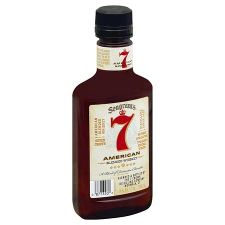 Seagrams 7 Crown Canadian Whiskey, 200 mL