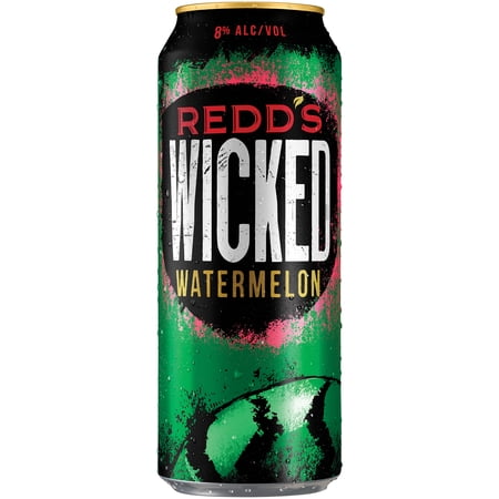 Redd's Wicked Watermelon Ale Beer, 24 fl. oz. Can, 8% ABV
