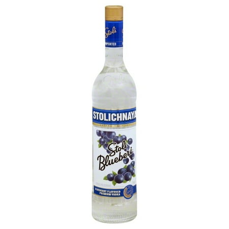 Stolichnaya Blueberi Vodka, 750 mL