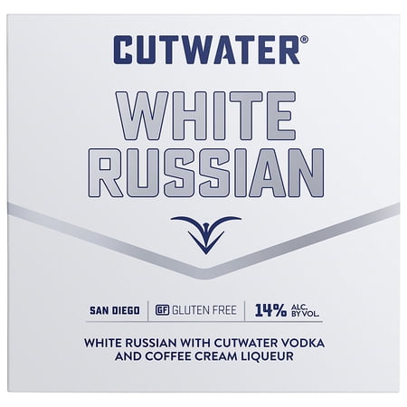 Cutwater Spirits White Russian, 4 Pack 12 fl. oz. Cans