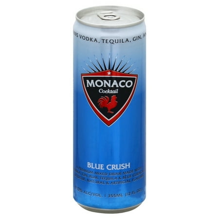 Monaco Cocktail Blue Crush Single 12oz