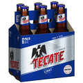 Tecate Light 6pk 12oz Bottles