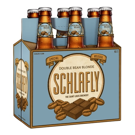 Schlafly Seasonal Double Bean Blonde, 6 pack, 12 fl oz bottles