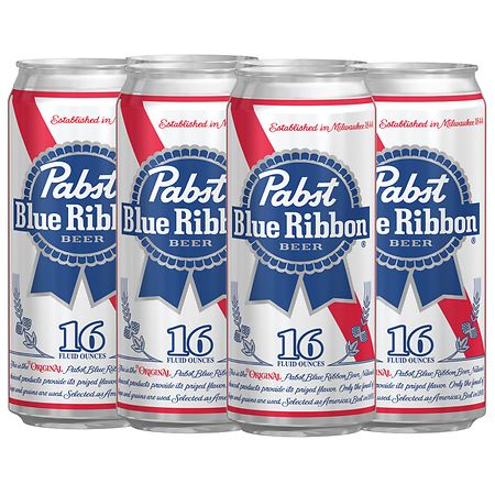 Pabst Blue Ribbon Beer - 6pk/16 fl oz Cans