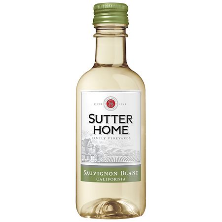 Sutter Home Sauvignon Blanc, White Wine, 4 pack, 187 ML