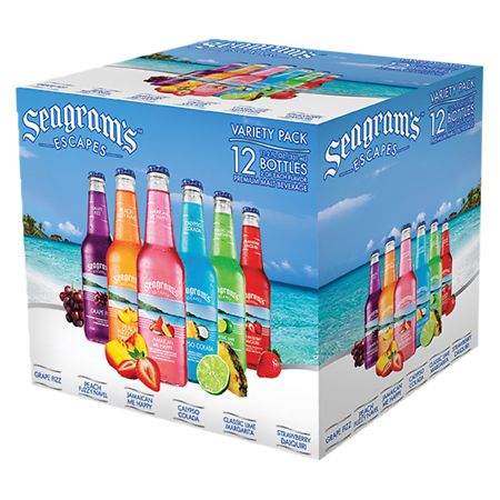 Seagram's Escapes Cocktail Variety Pack, 12 pack, 11.2 fl oz