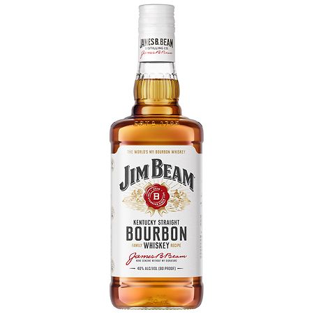 Jim Beam Bourbon Whiskey, 750 mL