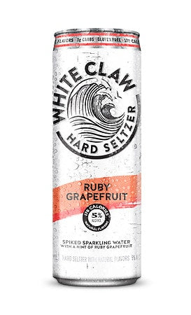White Claw Ruby Grapefruit Hard Seltzer - 19.2 fl oz Can