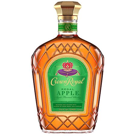 Crown Royal Regal Apple Flavored Whisky, 750 mL (70 Proof)