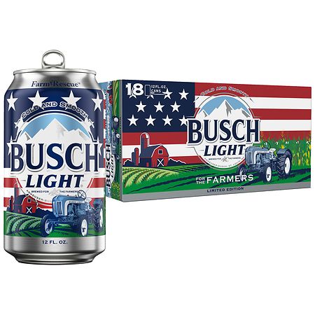 Busch Light Beer - 18pk/12 fl oz Cans