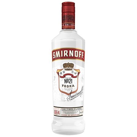 Smirnoff No. 21 Award Winning 80 Proof Vodka - 750 mL Bottle